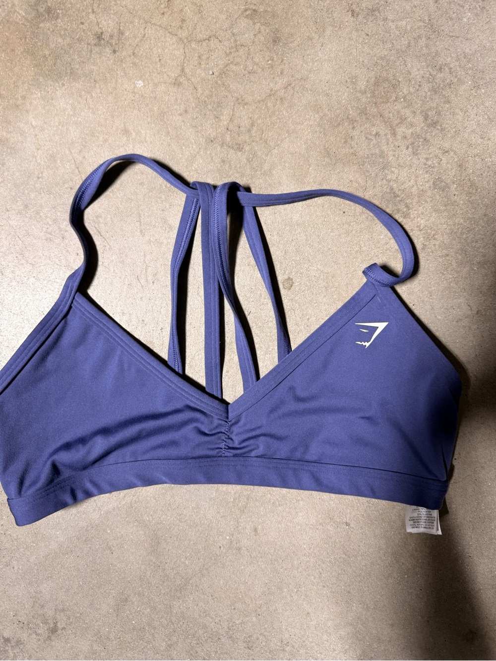 Gymshark minimal support sports bra in purple size medium